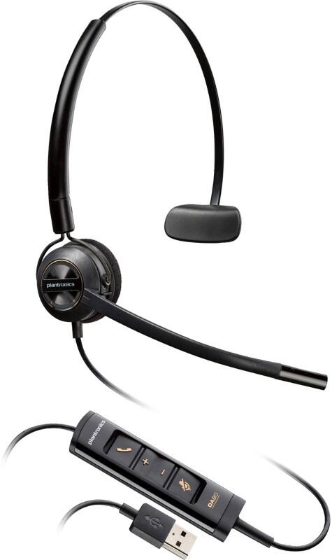 HP Poly Encorepro Headset Hoofd Ja Stereo 545 Zwart