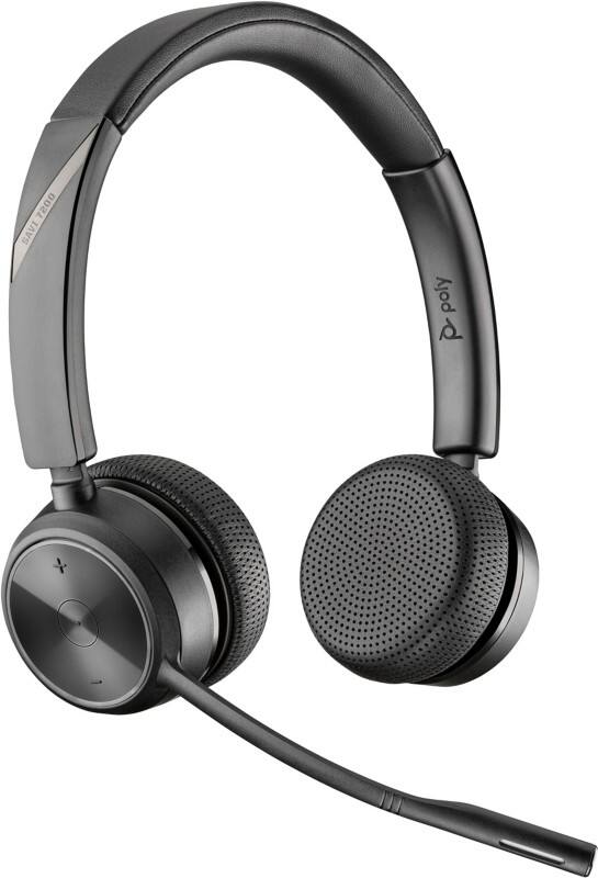 HP Poly Savi Headset Hoofd Met Bluetooth Noise-cancelling microfoon Met microfoon Mono 7220 Zwart