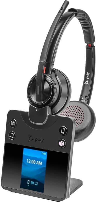 Casque audio HP Poly Savi 8420 Tête Avec Microphone Stéréo Noir
