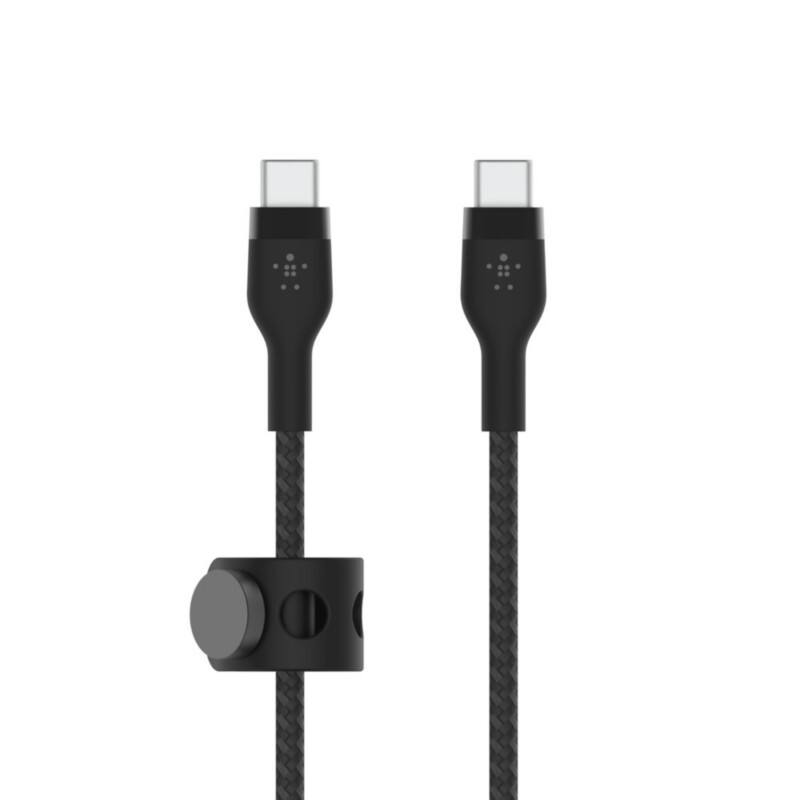 Belkin BOOST CHARGE PRO Flex Oplaadkabel USB-C Male USB-C Male 3 m Zwart