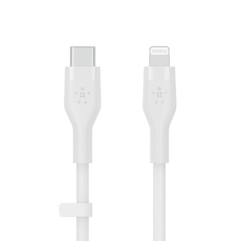 Belkin BOOST CHARGE Flex Oplaadkabel USB-C Male Apple Lightning 3 m Wit