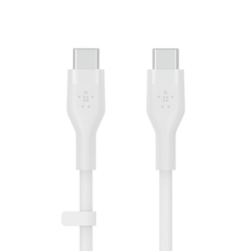 Câble de charge Belkin BOOST CHARGE Flex USB-C Mâle USB-C Mâle 1 m Blanc