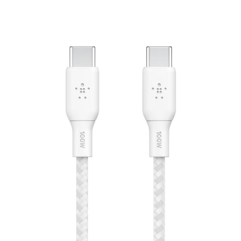 Câble de charge Belkin BOOST CHARGE USB-C Mâle USB-C Mâle 2 m Blanc