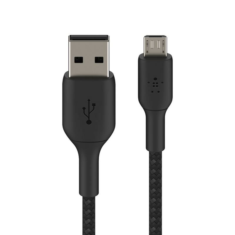 Câble de charge Belkin USB-A Mâle Micro USB-A Mâle 1 m Noir