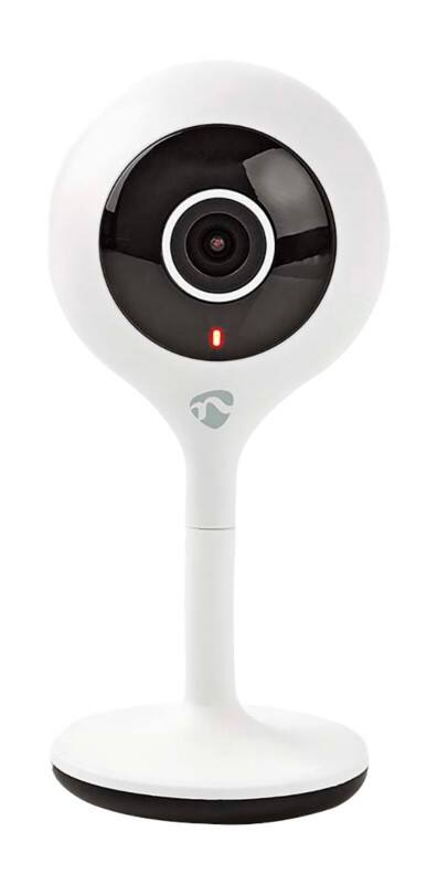 Caméra de vidéosurveillance Nedis SmartLife 1 920 x 1 080 pixels 2 Mégapixels USB WIFICI06CWT Blanc