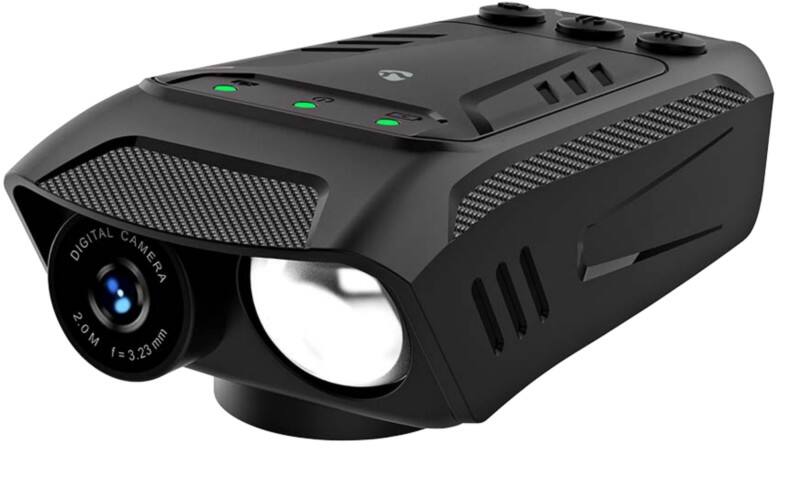 Caméra d'action Nedis CCAM100BK Noir