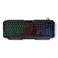 Nedis Toetsenbord Bedraad AZERTY (FR) Zwart GKBD110BKFR