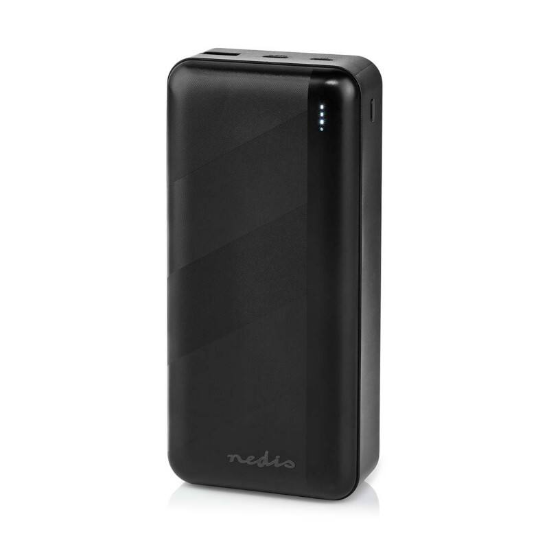 Batterie externe Nedis 32000 mAh Noir UPBK65W30000BK