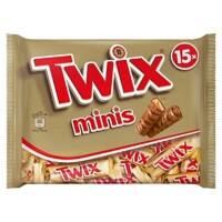 Twix Minis mini-chocoladereep 15 stuks à 20 g