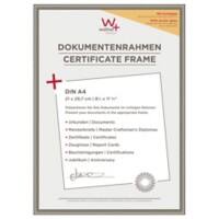 Cadre photo walther design A4 Acier, Plastique KVX130D 22,2 (l) x 1,4 (p) x 31 (h) cm