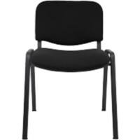 Realspace Bezoekersstoel Zwart 120 kg D5S/IN 530 x 540 x 800 mm 4 Stuks
