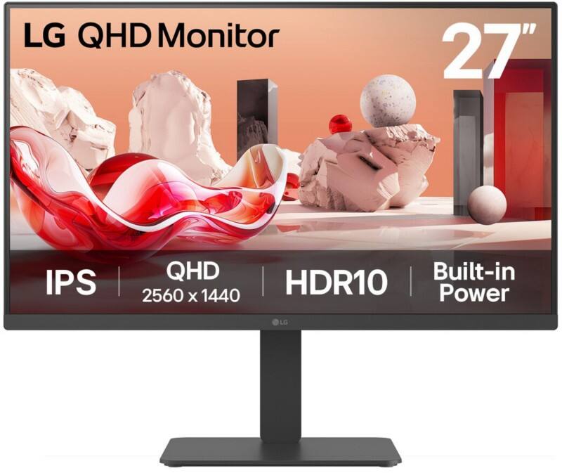 LG 68,6 cm (27") LCD Monitor 27BA45QB-B.AEU Zwart