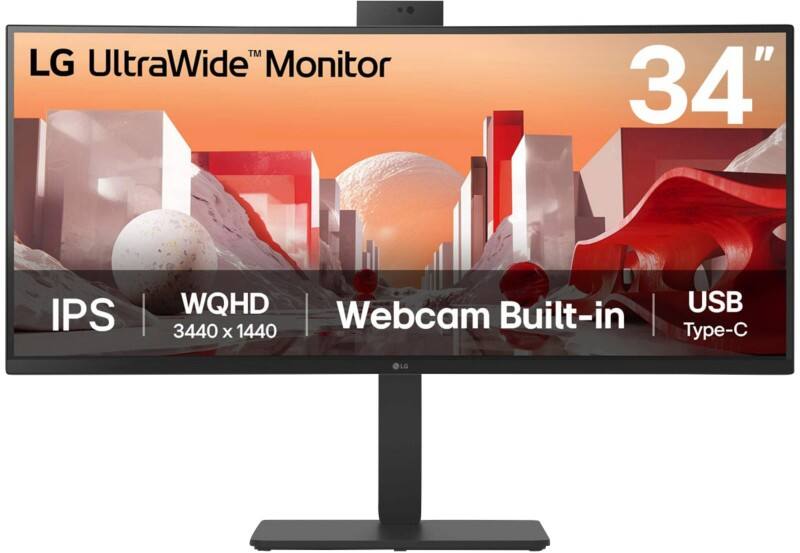 Moniteur LG 86,4 cm (34") LCD 34BA85QE-B.AEU Noir