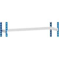 Paperflow Legbord 2 Staal 1,000 x 340 x 2,000 mm Grijs 2 Stuks