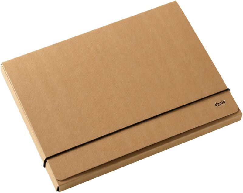 Pochette pour documents Djois Kraft Line 3005731103 A4 Carton 26,6 (l) x 11,7 (p) x 37,1 (h) cm Brun