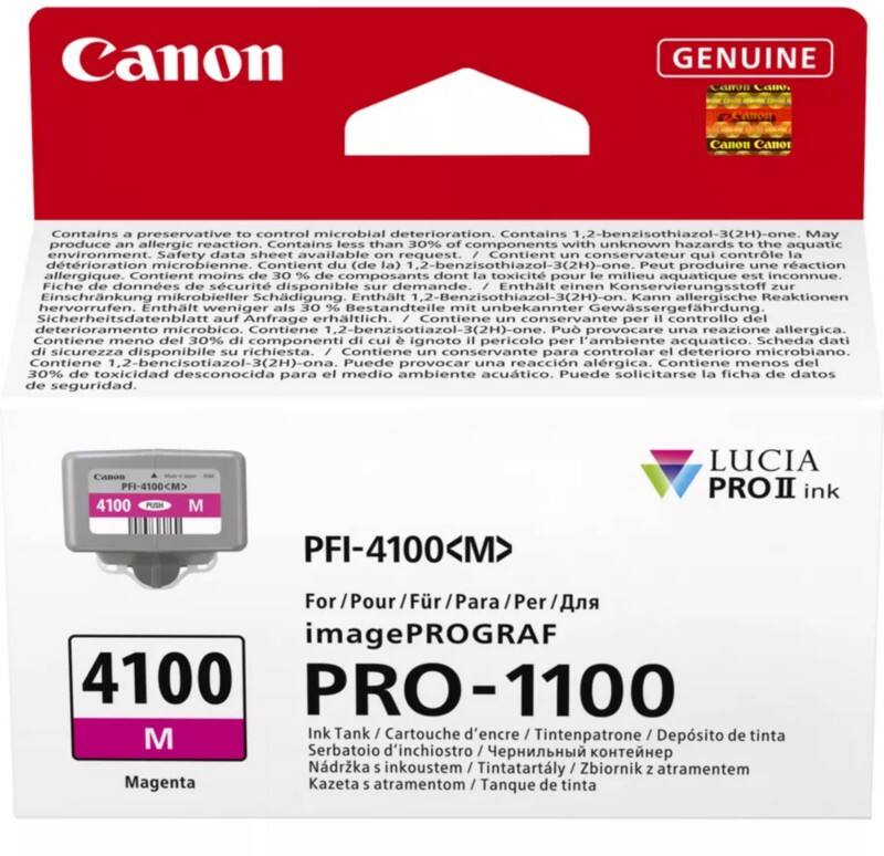 Canon PFI-4100M Origineel Inktcartridge Magenta