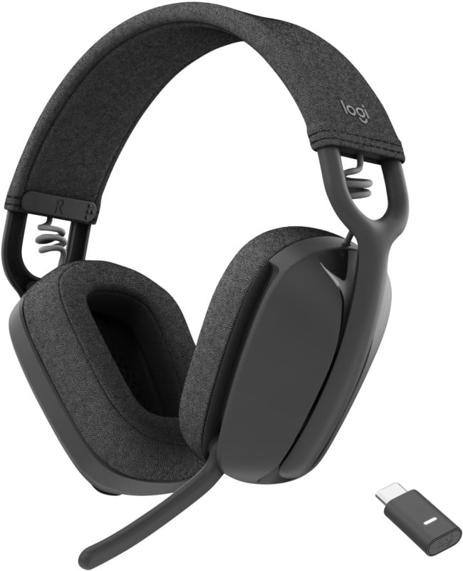 Micro casque Logitech Zone Vibe Sans fil Binaural avec Bluetooth avec Microphone Graphite