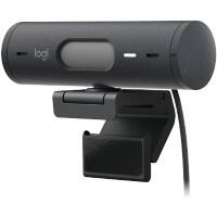 Webcam Logitech Brio 500 1920 x 1080 Mégapixels Full HD Avec microphone Gris