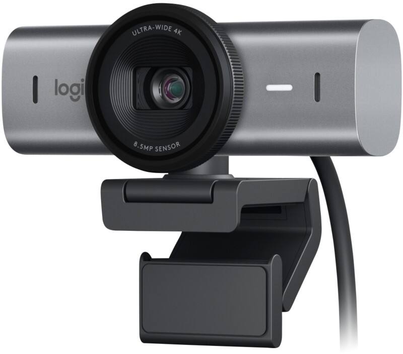 Webcam Logitech MX Brio 3840 x 2160 Mégapixels 4K Avec microphone Gris