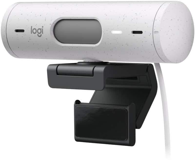 Webcam Logitech Brio 500 1920 x 1080 Mégapixels Full HD Avec microphone Blanc