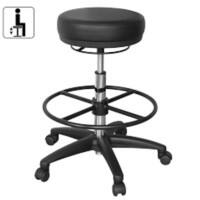 Tabouret AMSTYLE Noir 500 x 500 x 880 mm