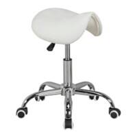 Tabouret AMSTYLE Blanc 600 x 600 x 600 mm