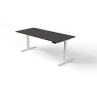 Bureau assis-debout Kerkmann Move 3 Rectangulaire Anthracite Pied en T 1800 (L) x 800 (P) x 1200 (H) mm Bois