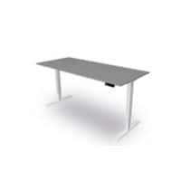 Bureau assis-debout Kerkmann Move 3 Rectangulaire Graphite Pied en T 1800 (L) x 800 (P) x 1200 (H) mm Bois