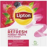 Lipton FGS Zwarte Thee Bosvruchten 100 stuks