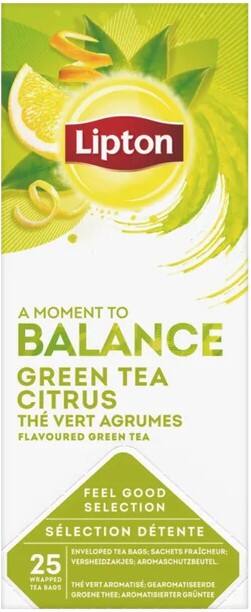 Lipton FGS Groene thee Citrus 25 stuks