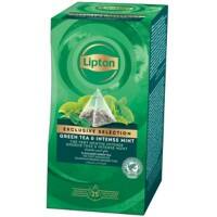 Lipton Exclusive Selection Herbal Groene thee Munt 25 stuks