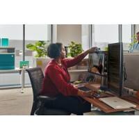 Micro casque poly Blackwire 3320 Stéréo Certifié Microsoft Teams Adaptateurs USB-C +USB-C/A Avec fil Tête Noir