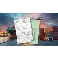 Lettre de voiture CMR Sigel A4 Perforé FB490 50 feuilles