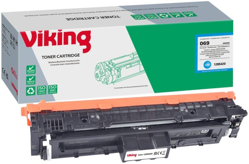 Toner Viking 5093002 Compatible Canon Cyan