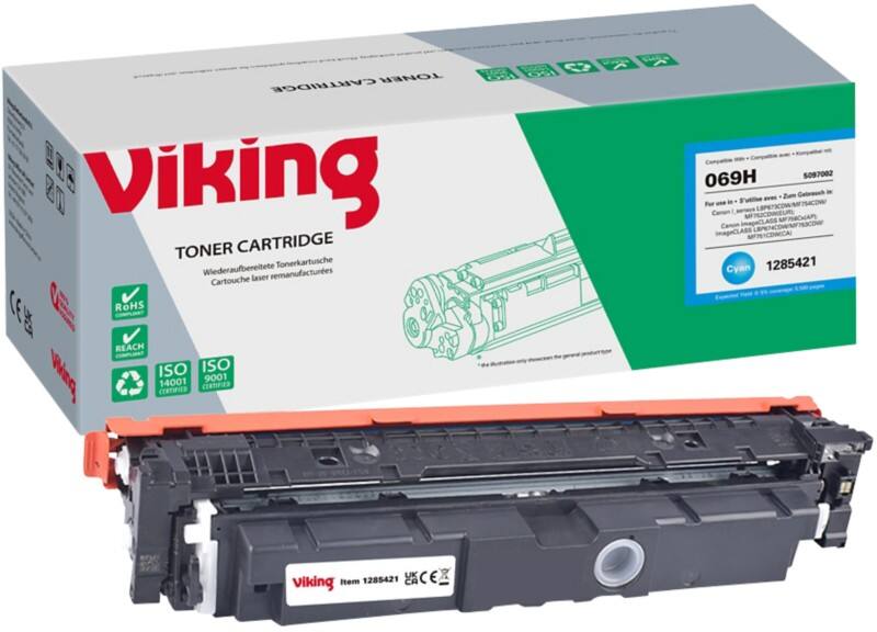 Toner Viking 5097002 Compatible Canon Cyan