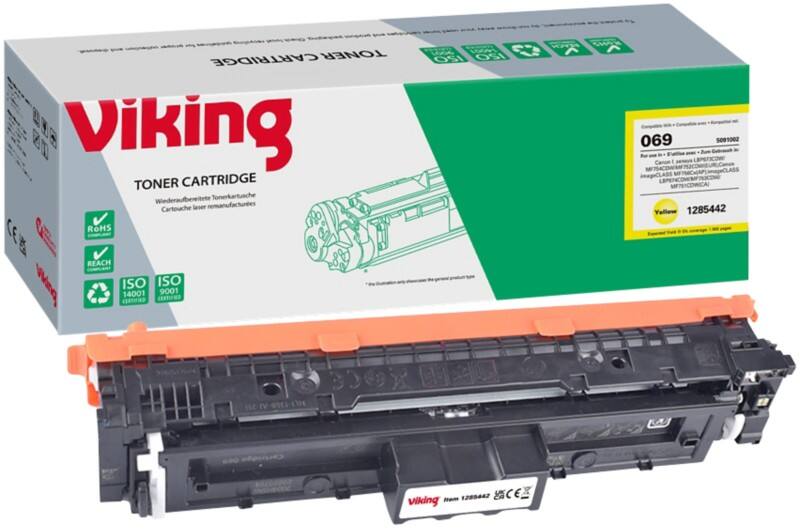 Toner Viking 5091002 Compatible Canon Jaune