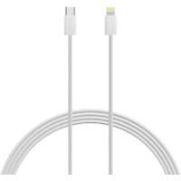 Câble de charge XLayer USB-C Mâle Apple Lightning 2 m Blanc