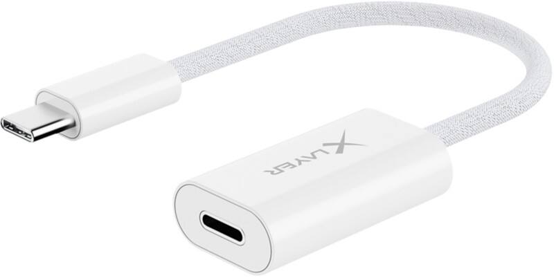 Câble de charge XLayer USB-C Mâle Apple Lightning 12 cm Blanc