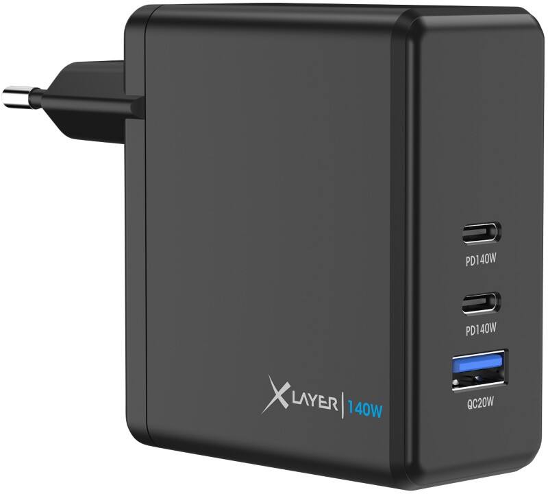 Chargeur mural XLayer Noir