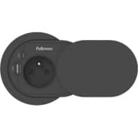 Fellowes Stekkerdoos USB-A & USB-C 1-way 2 m Zwart