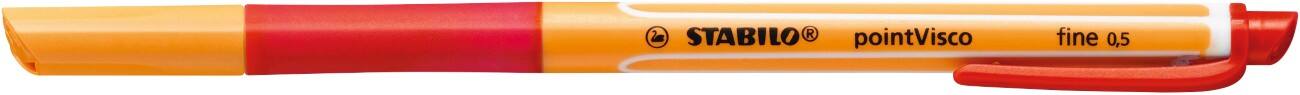 Stylo roller STABILO pointVisco 1099/40 Rouge Moyen