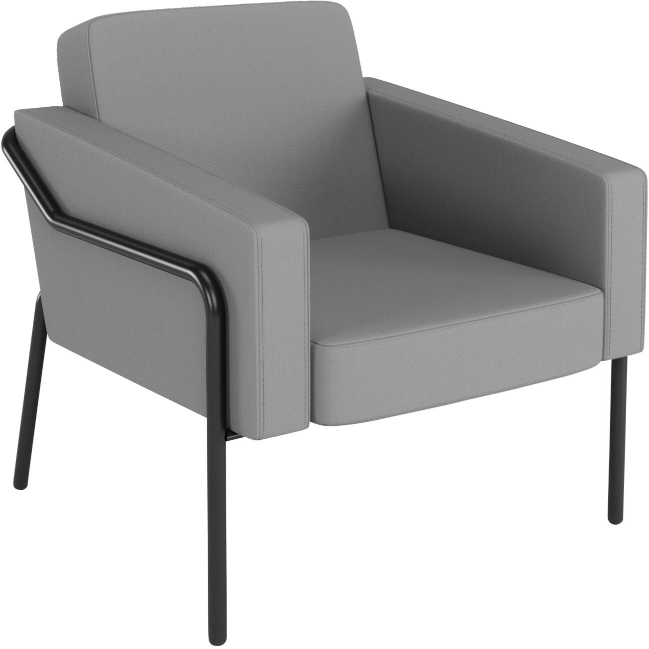 Fauteuil Medso Classic L 750 x 743 x 736 mm Gris