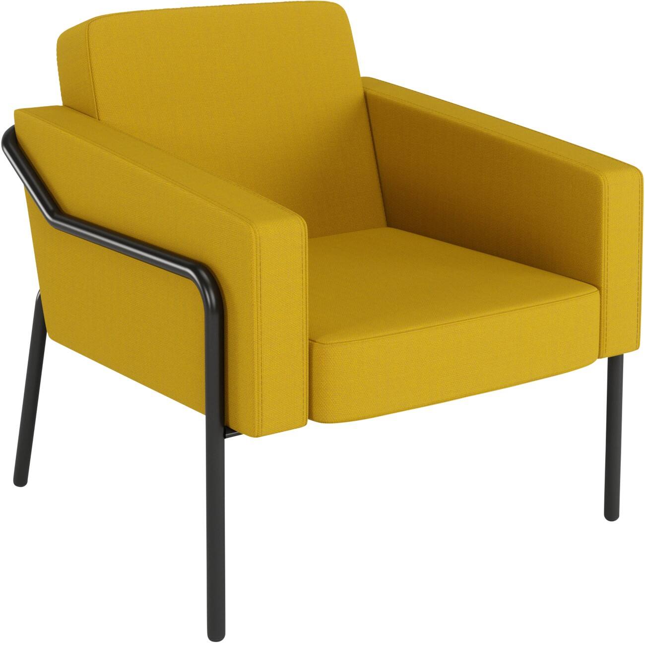 Fauteuil Medso Classic L 750 x 743 x 736 mm Jaune