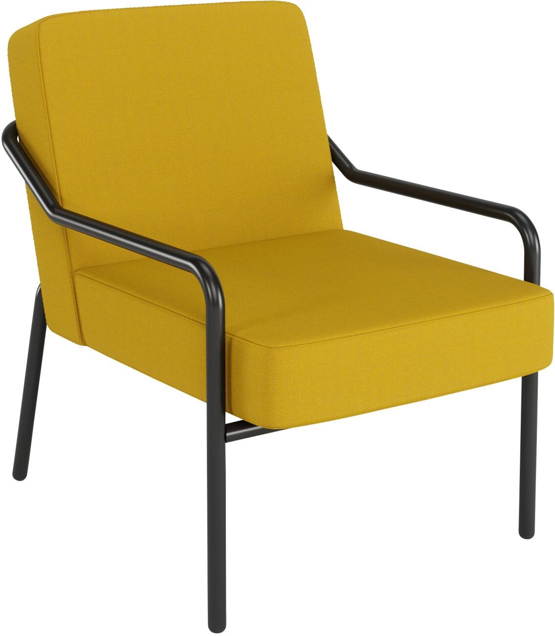 Fauteuil Medso Classic M 580 x 743 x 736 mm Jaune