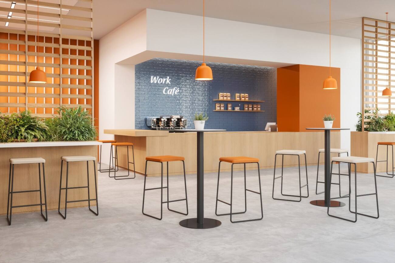 Tabouret de bar Medso 415 x 457 x 750 mm Gris 2 unités