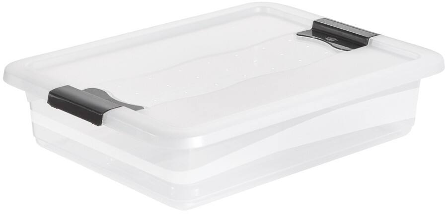 keeeper Cornelia PP (Polypropeen) Opbergdoos 7 L Met deksel Transparant 29,5 x 9,5 cm