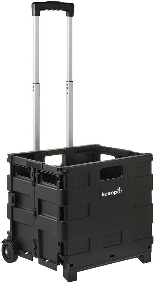 keeeper Olli PP (Polypropeen) Trolley 45 L Zwart 36 x 33 cm