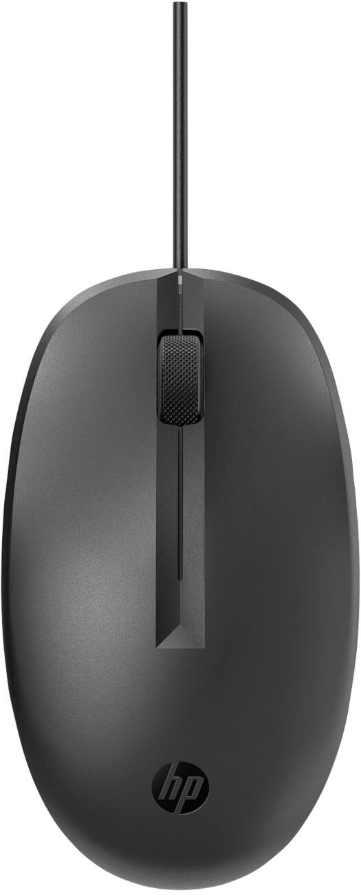 Souris HP 125 Avec fil USB-A Noir