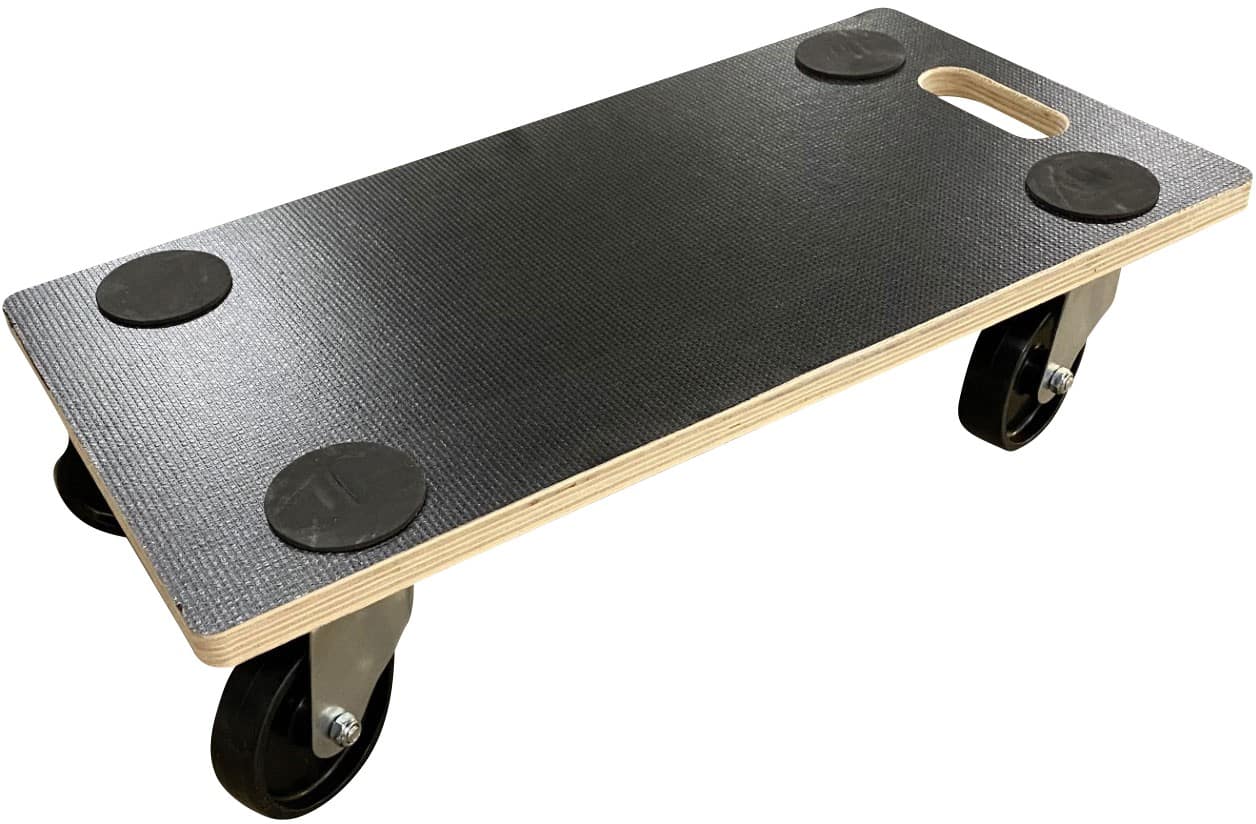 T4ALL Transporthondje 300 kg Multiplex 29 x 58 x 15 cm Zwart