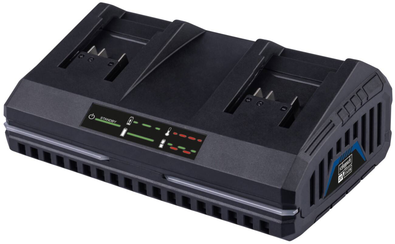 Chargeur de batterie scheppach IXES 20 V SBC2.4A